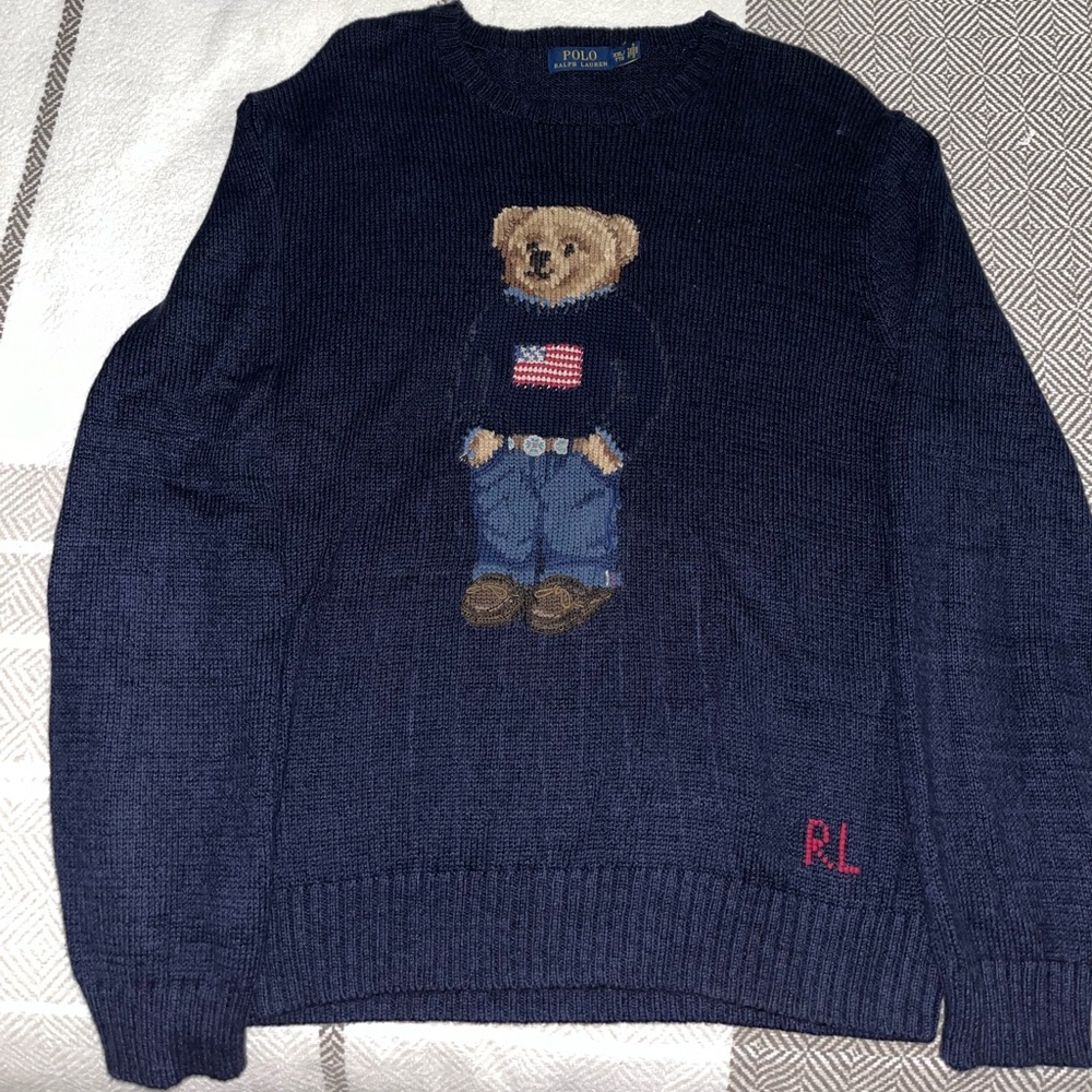 Polo Ralph Lauren Bear Knit Sweater